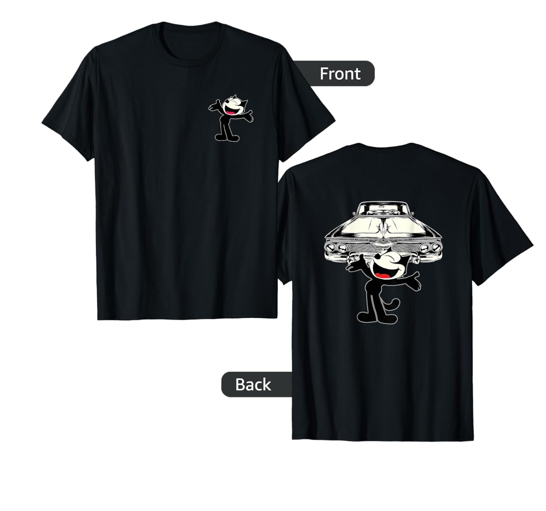 Amazon.com: Felix Cat Cartoon Giant Lowrider Car Club Mashup